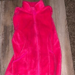 children’s pink fluffy jacket